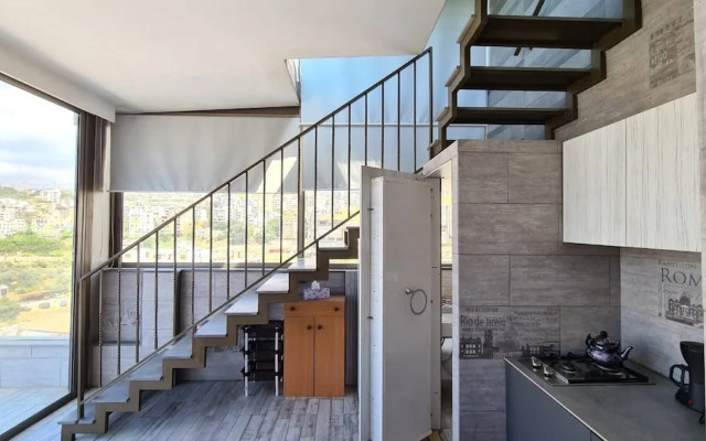 Studio Dbayeh Near Abc Wz Duplex Rooftop, Sea View