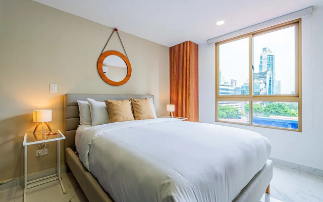 w Central 1BR in Vibrant Obarrio