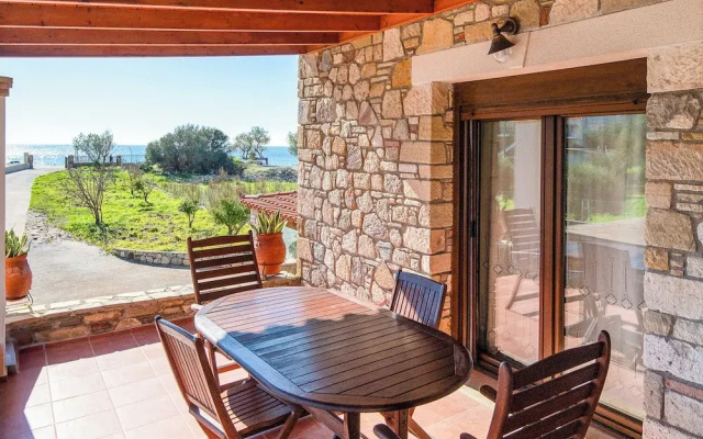 Beachfront Stone House - Samos Seaview Retreat