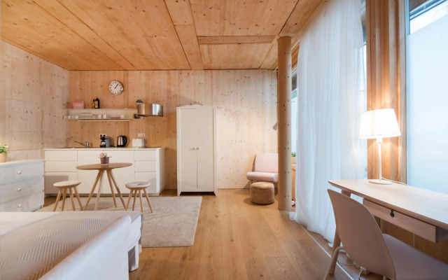 Apartments near metro station