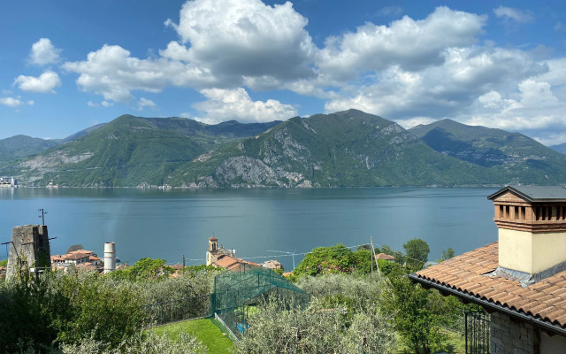 Pleasant holiday home in Marone with balcony/terrace