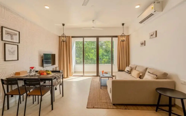 Sunny 1BR Retreat Steps From Candolim Beach
