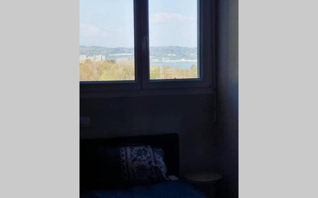 HENDAYE: Joli T3, piscine et parking avec vue sur l'océan