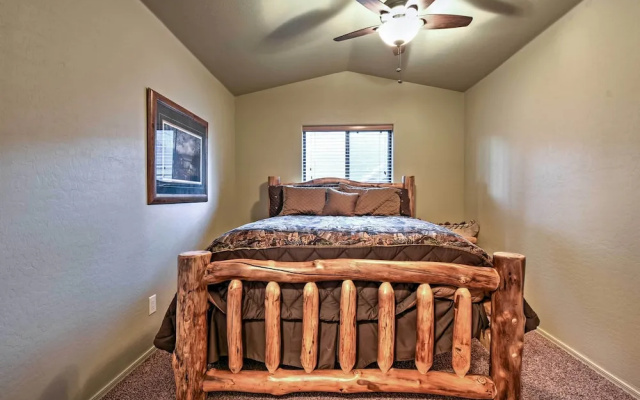 Mountain Cabin Retreat w/ Game Room, Patio & Views
