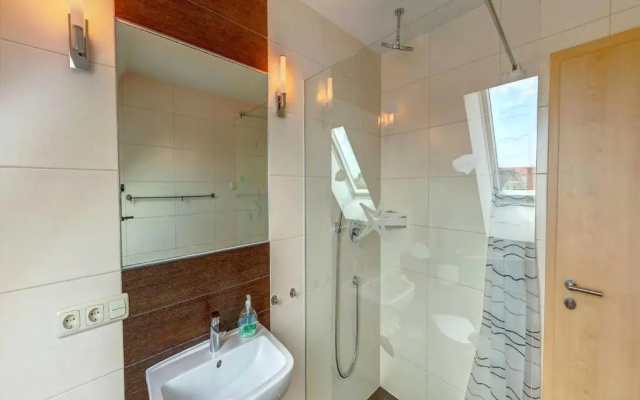 Haus Werder Wohnung 3 mit Kamin