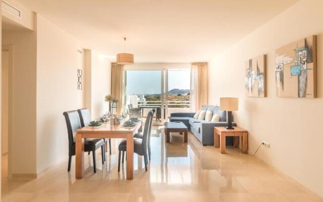 2214-Modern apt with private beach