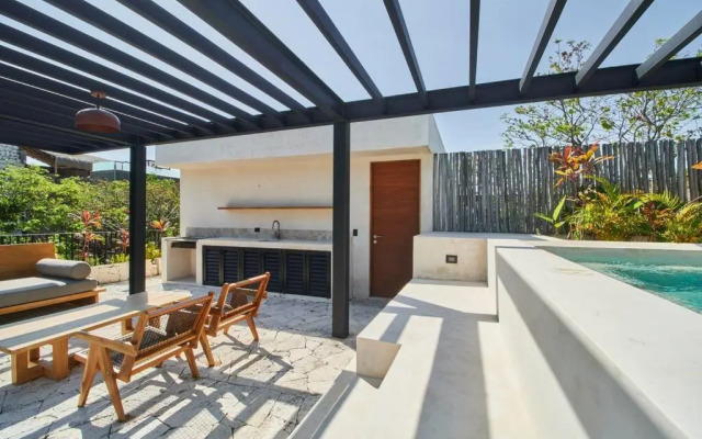 Nuuch Classy PH w/ private Pool/Rooftop, Aldea Zama