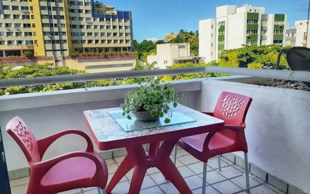 Studio charmoso férias e trabalho