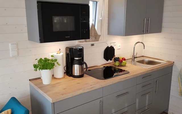 Houseboat Hecht in Egernsund at the Marina Minde