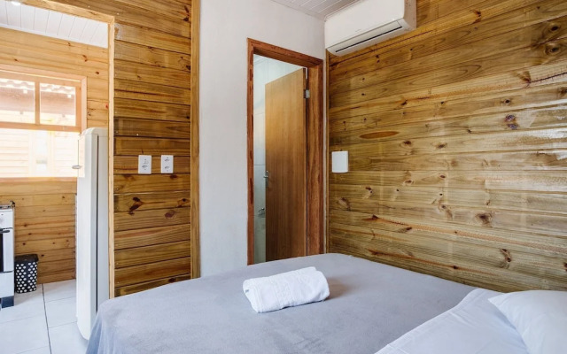 PRJ Cabanas sossegadas na praia do Rosa