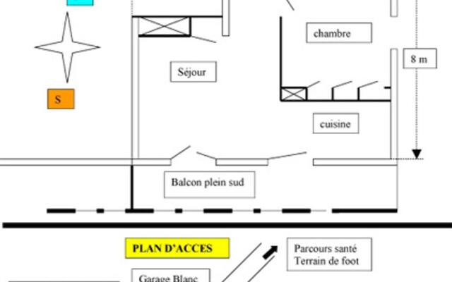 Appartement Le Grand-Bornand, 2 pièces, 4 personnes - FR-1-467-95