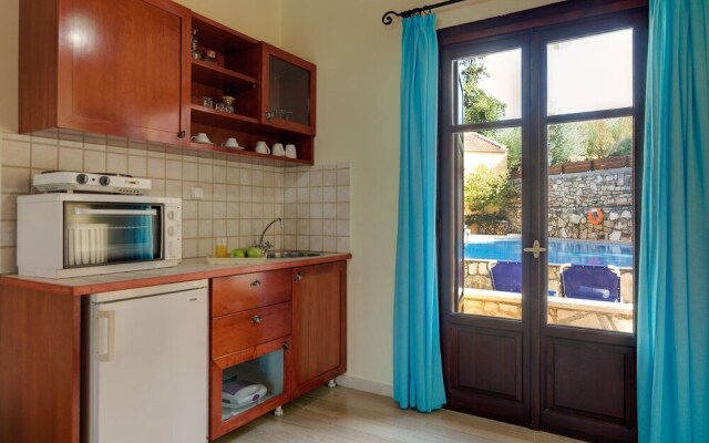 Crete Holiday Rental Small Village Close to Beaches -sharing a Large Pool