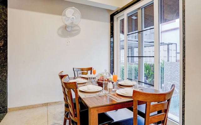 Elivaas Irene Jade 3BHK Pvt Pool Garden with Balconies