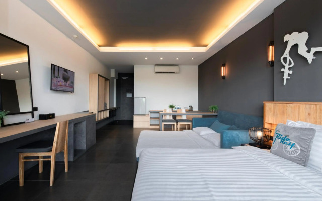 The VELO'S hotel and BMX Pump Track