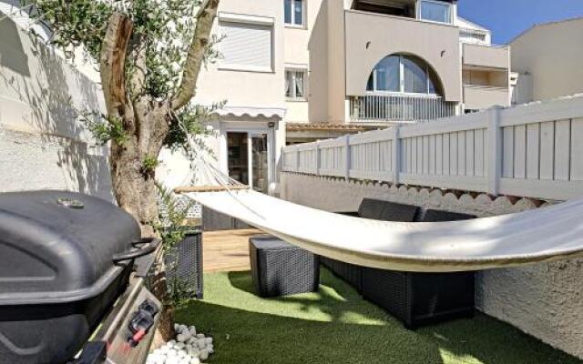 Studio Rez De Jardin A 900 M De La Plage