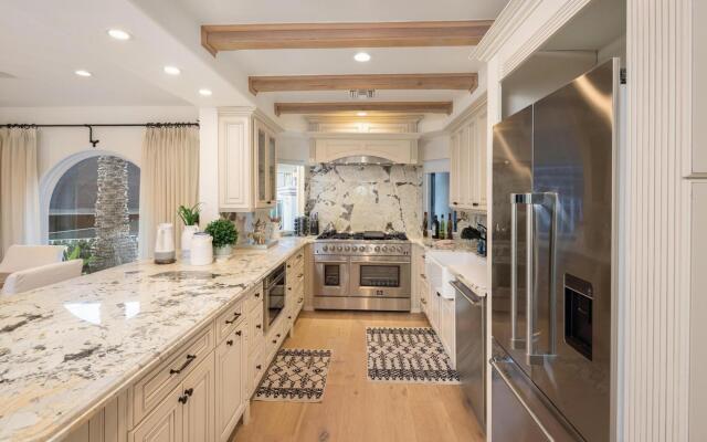 Stradella Spanish - Contemporary Mediterranean Estate w/ Resort-style Yard