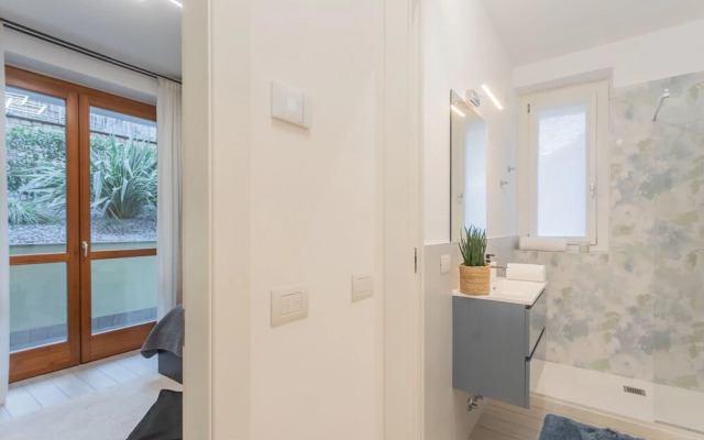 We Lake Como in Argegno