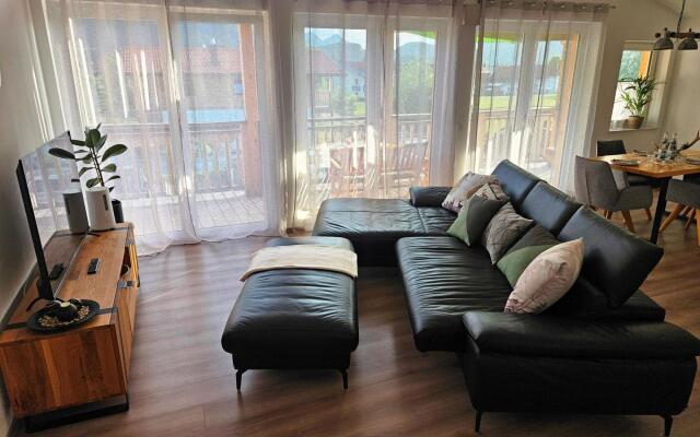 Apartment with sauna and panoramic view in Inzell
