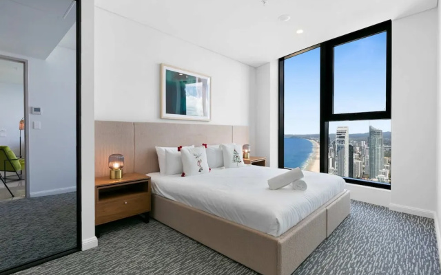 Oceanfront 3-bed With Stunning Views, Pool & Sauna – Guest Rooms – Gold Coast