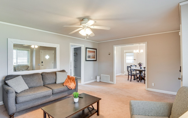 Greenville Home w/ Private Yard Near Downtown!
