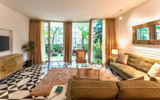 Modern Tropical 2bhk Near Beach Pool Garden