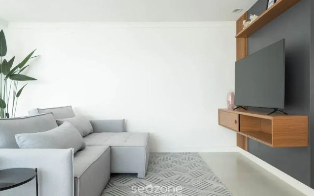 2BR Seaview apt Near Itapema Beach Sem501