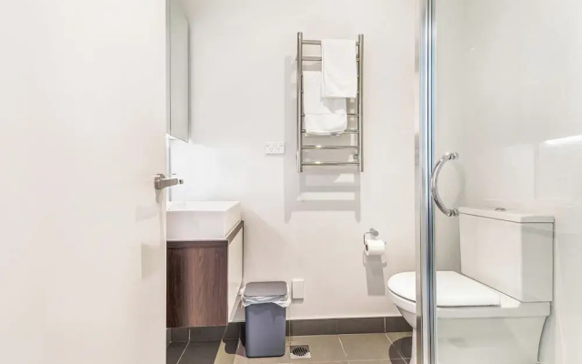 Central Studio + Private Balcony!