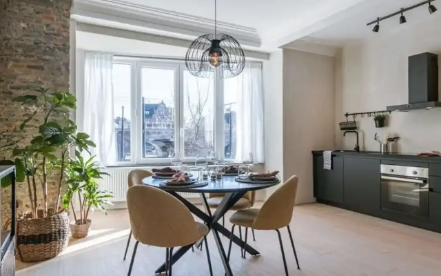 Industrial Apartment With Terrace in Antwerp