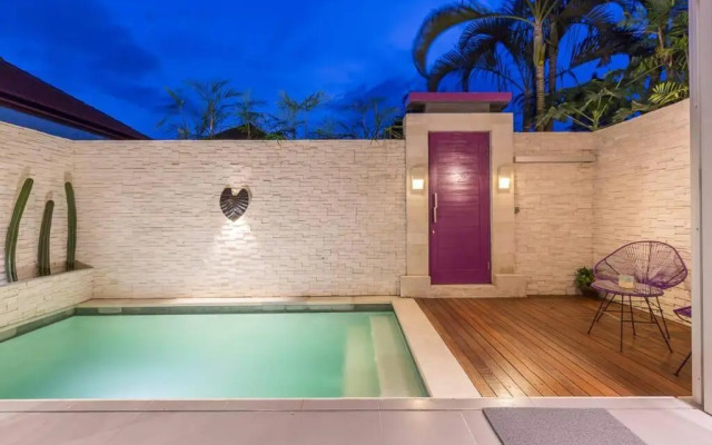 Villa Floppy New 1 bedr villa private Pool 5min beach