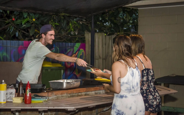 Budds in Surfers Backpackers