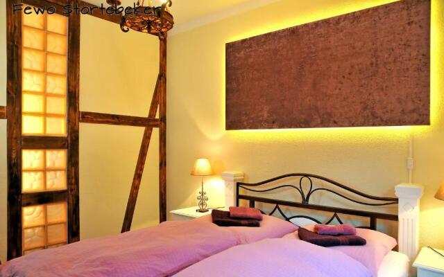 Ferienhaus - Am Kütertor - alle Apartments mit Terrasse oder Balkon