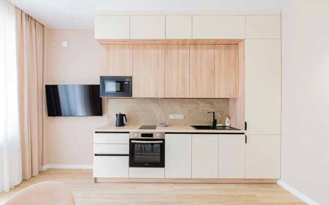 Апартаменты Петровские на улице Марины Цветаевой 36