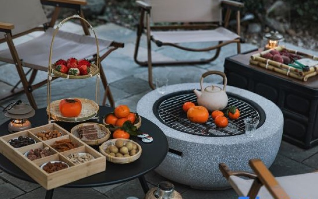 Anji Shuiwanwan Summer Viewing · North Latitude 30° Rafting Resort Coffee B&B – Meal – Huzhou