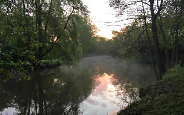 Vendome au bord du Loir