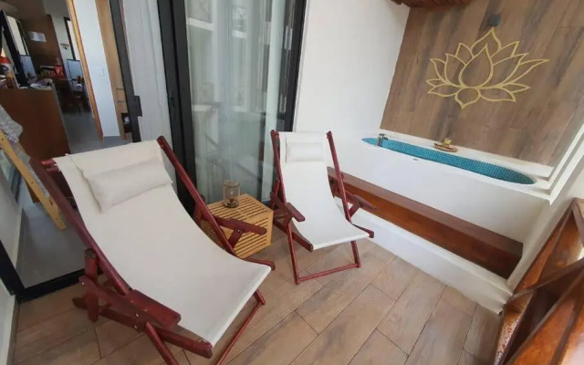 Elegante apartamento estudio totalmente equipado