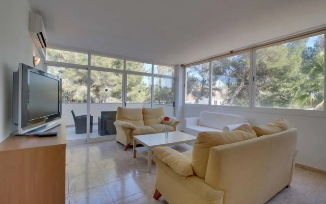 The Villa Located in Cala Vinyes, has a Private Pool