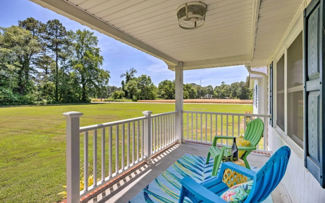 Waterfront Reedville Home w/ Private Dock!