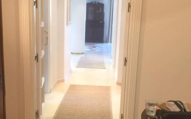 Marbella downtown next to the sea