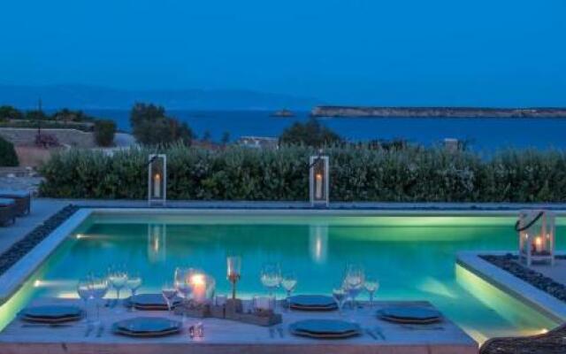 Luxury Paros Villa Sea View Villa Private Pool 4 BDR Tserdakia