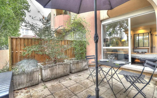 Studio 24h 24h Parking Terrasse Internet
