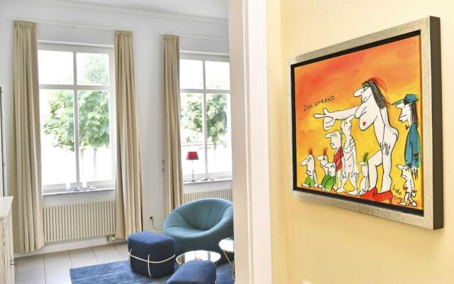 Villa "Strandeck" F 662 WG 1 mit Meerblick, Terrasse, Wintergarten