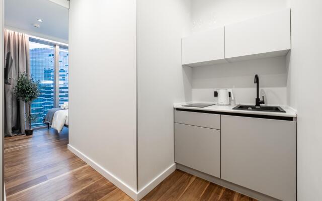 There is an apartment on the 1st Krasnogvardeisky passage