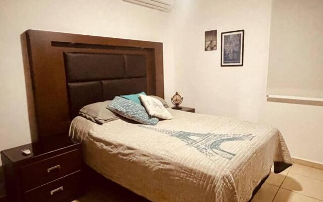 Cómodo y bonito apartamento con alberca