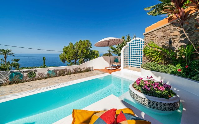 Beautiful Zen Villa, Panoramic Sea-Views And Access To The Beach Villa Do Mar Iv
