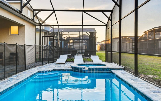 Villa Pool Spa Near Disney 9br 1571