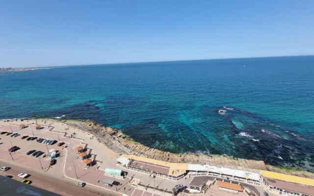 Alex sea view apartment - families only