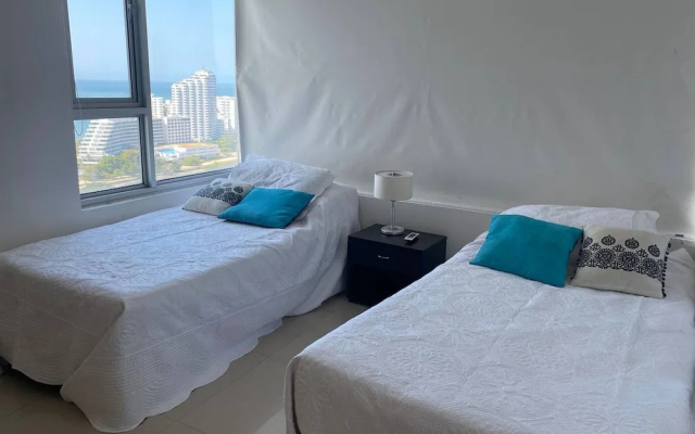 Apartment Cartagena Castillogrande Beach Front 2 Bedrooms, 2 Bathrooms, Balcony - Apartment in 卡塔赫纳 - Photo 3