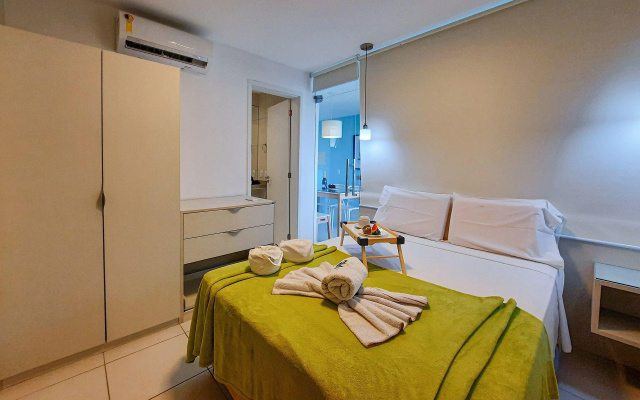 VG Sun Cumbuco Flat com Incrível Vista Mar
