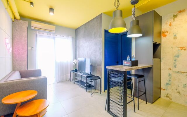 Modern Industrial Style 2BR Pakubuwono Terrace Apartment