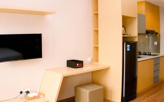 Restful And Modern Studio At Vasanta Innopark Apartment